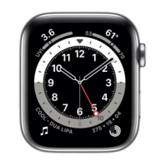 Montre Connectée Apple Watch Series 6 Cellulaire 44mm Blanc Acier inoxydable Sans Bracelet - Grade A av… — R3 · Smarty Paris 18e